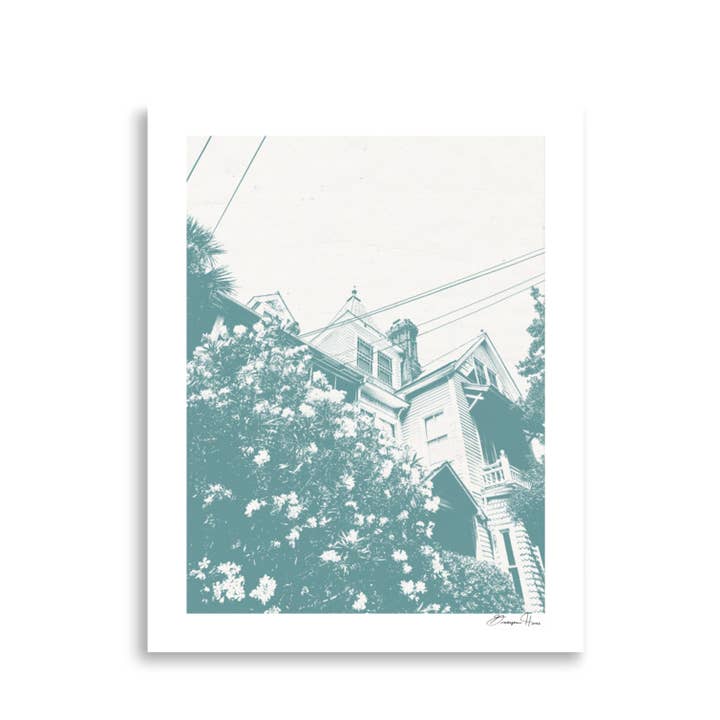 Broad Street Blues Giclée Print for wholesale by BY GREY Design