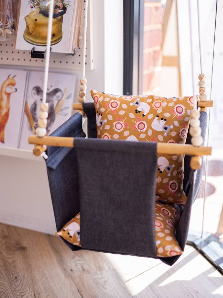 BABY SWING | DARK | KOALA for wholesale by JAR OF WILD MOMENTS