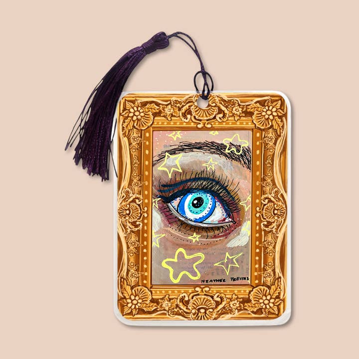 Heather Freitas - Wholesale Bookmark - Seeing Stars Fine Art Painting Bookmark0