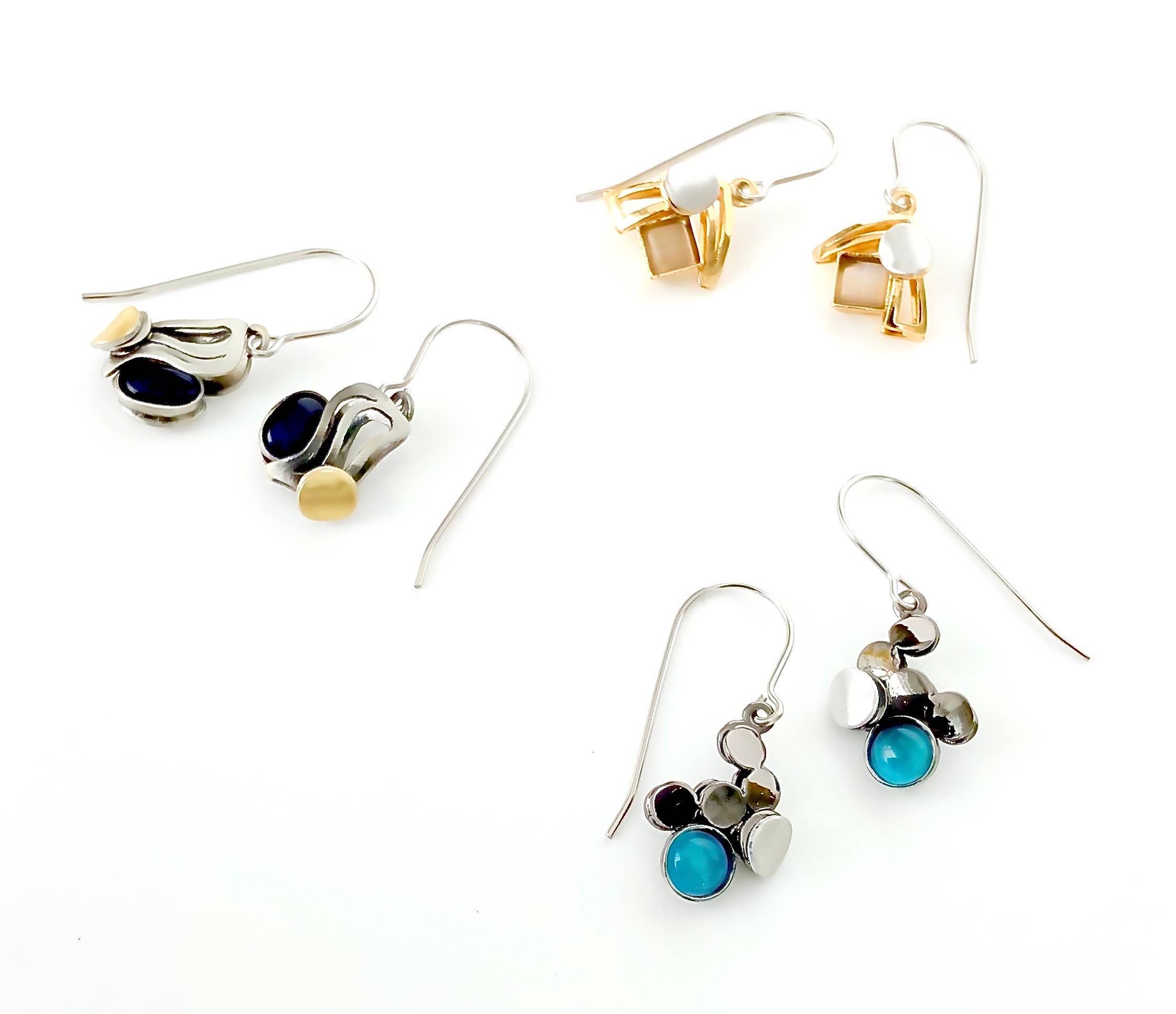 Christophe Poly / Crono Design – Engroshandel Smykkesæt – ØRERINGE Forpakning (DW12.1) - 15x Mini WireEars & Gratis Displays49