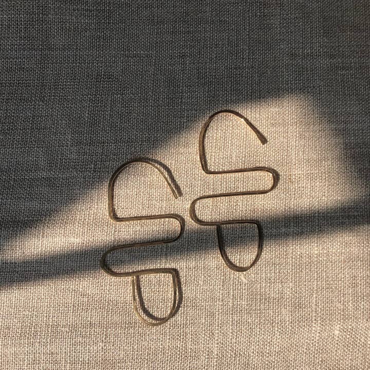 Serpent Earring for wholesale by Rebecca Mullins Studio