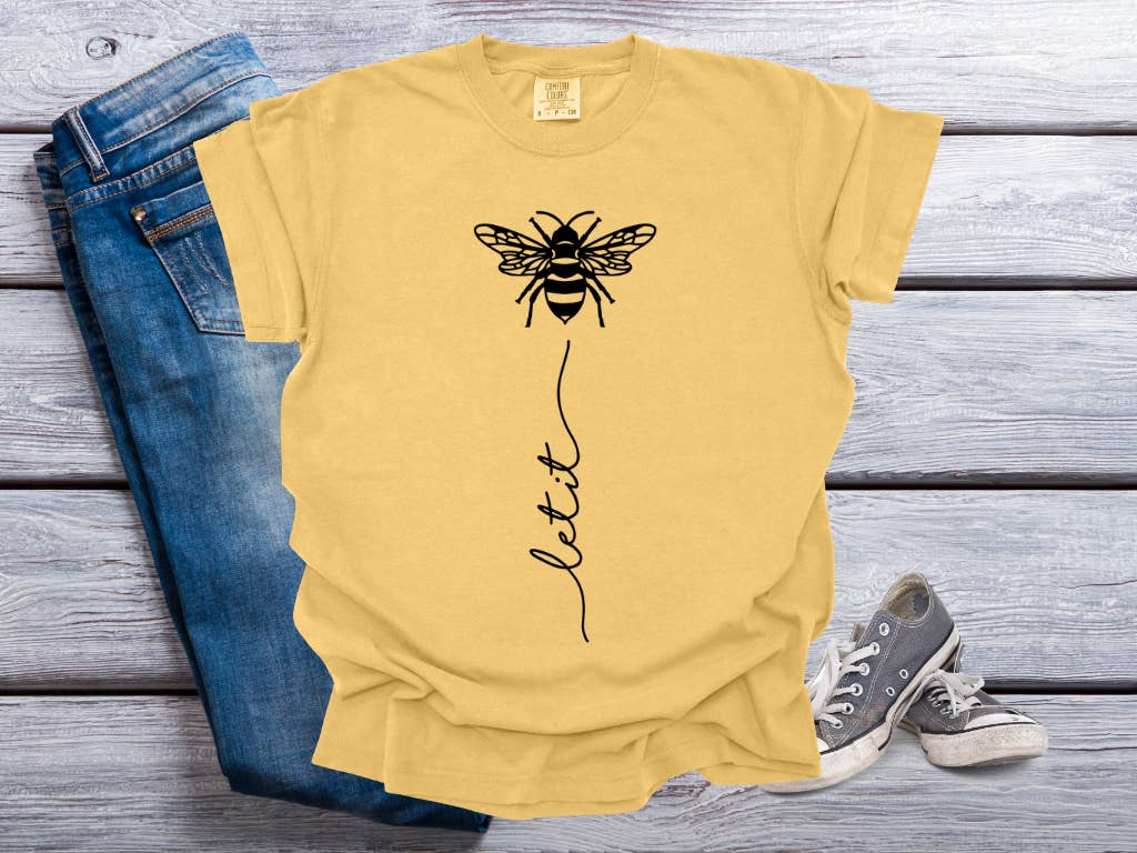Aint Just Tees - Wholesale T-Shirt (Graphic) - Women's - Let It Bee Tee