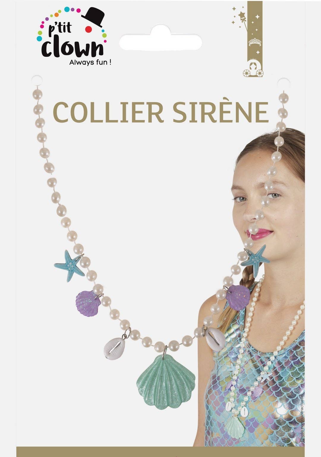 P'tit Clown - Wholesale Costume - Women's - Mermaid Necklace0