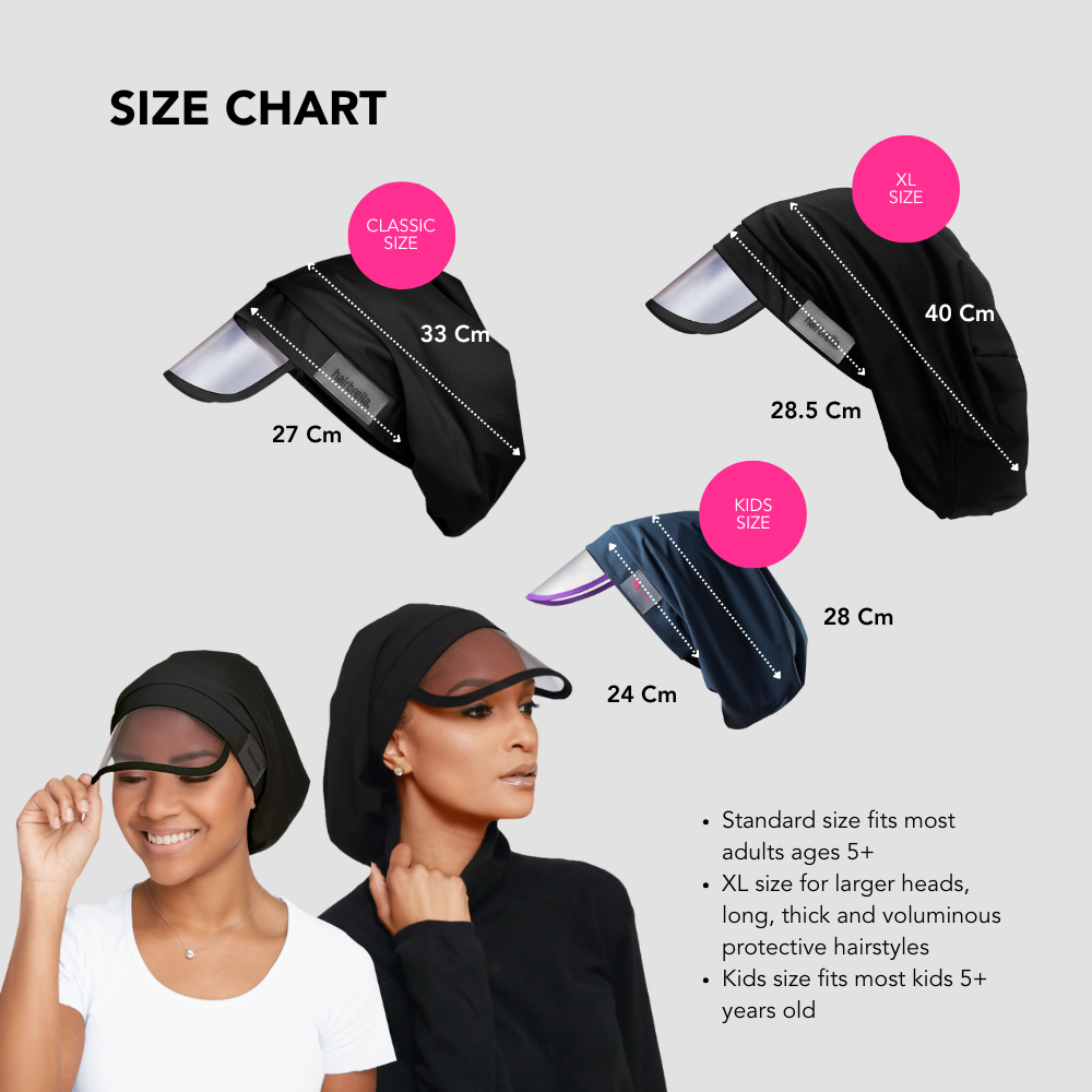 Hairbrella - Wholesale Visor - Women's - Hairbrella Satin-Lined, Waterproof Rain Hat19