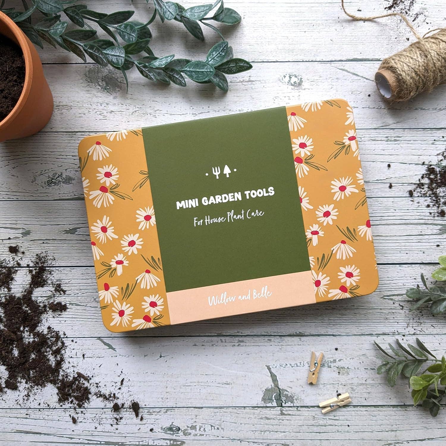 Robert Frederick Ltd – wholesale Garden tool – Willow and Belle House Plant Care Kit - Mini Garden Tools - Keep Indoor Plants Healthy4