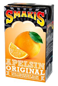 SWEDISHCANDY4U - Wholesale Fruit Juice - SMAKIS ORANGE 25CL0