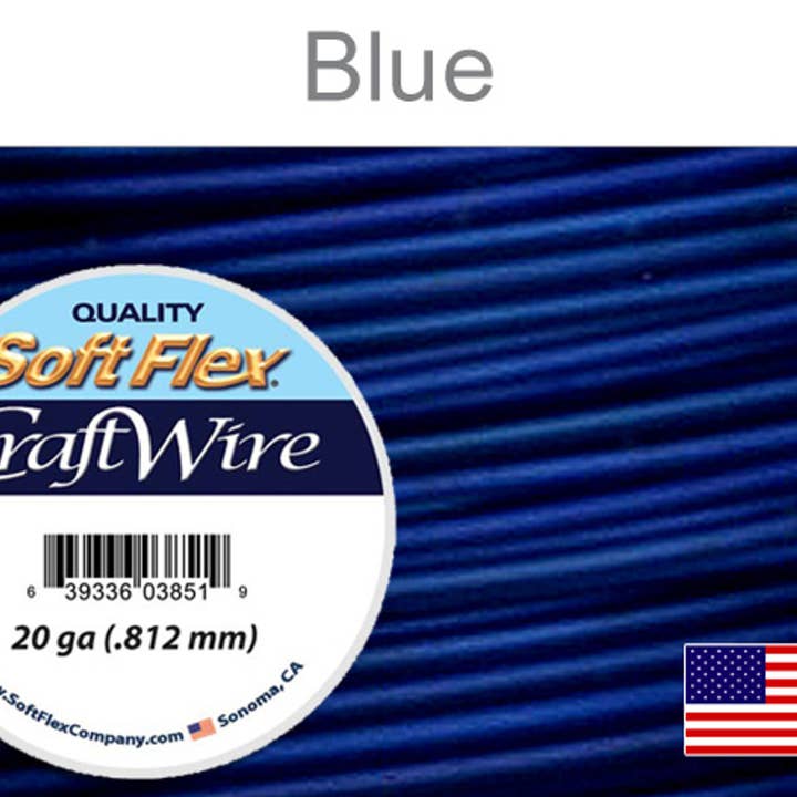 Soft Flex - Wholesale Craft supplies - Soft Flex Craft Wire - 20ga/.812mm - 30 ft/10 yd/9 m2