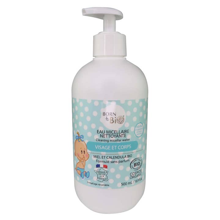 Cleansing micellar water - 500 ml - Face and body for wholesale by Les Laboratoires Bio Seasons