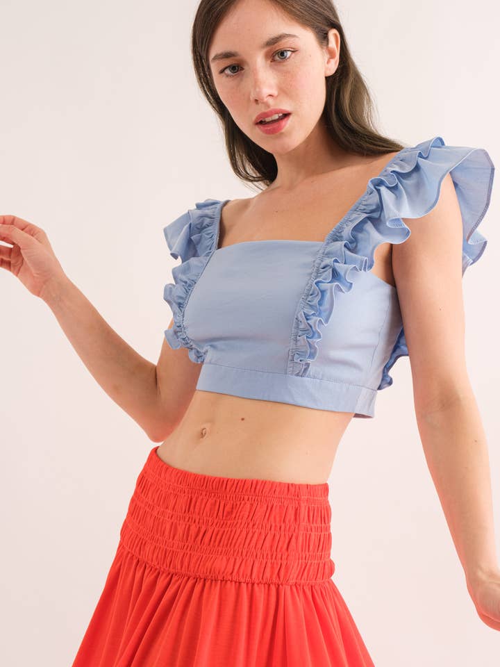 Top corto LT-7076 para venta al por mayor de LoveTHIS