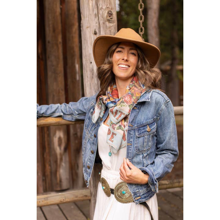 Market of Stars (USA) - Wholesale Scarf - Women's - Love Language Bohemian Scarf1