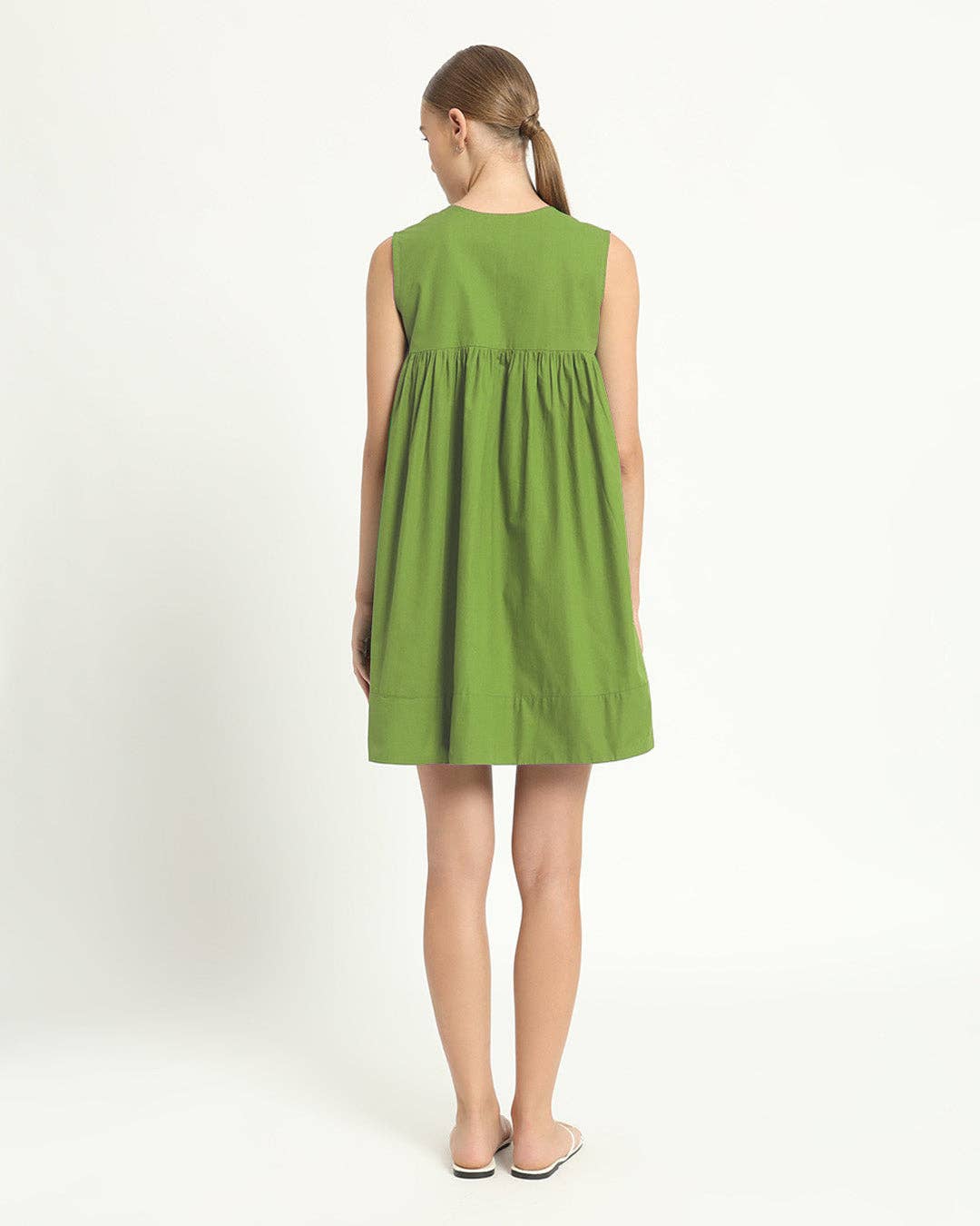 Thevasa - Wholesale Dress - Women's - The Jois Fern Cotton Dress4
