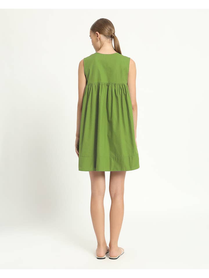 Thevasa - Wholesale Dress - Women's - The Jois Fern Cotton Dress4
