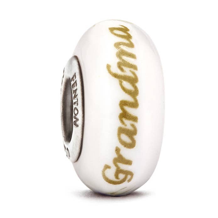 "Grandma" Heartstrings Glass Bead for wholesale by Fenton Glass Jewelry