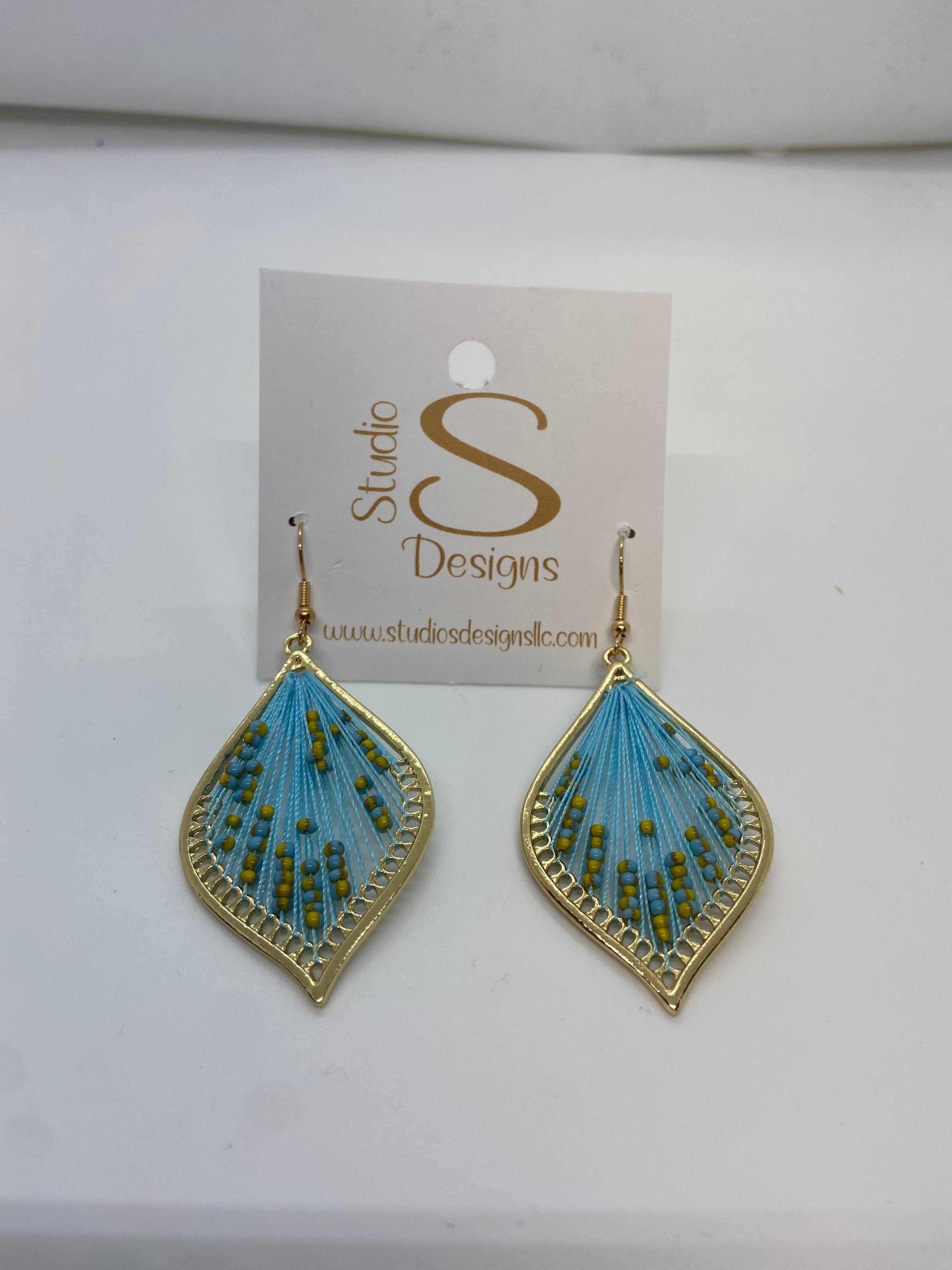 Studio S Designs - Wholesale Dangle Earrings - Raffan Earrings