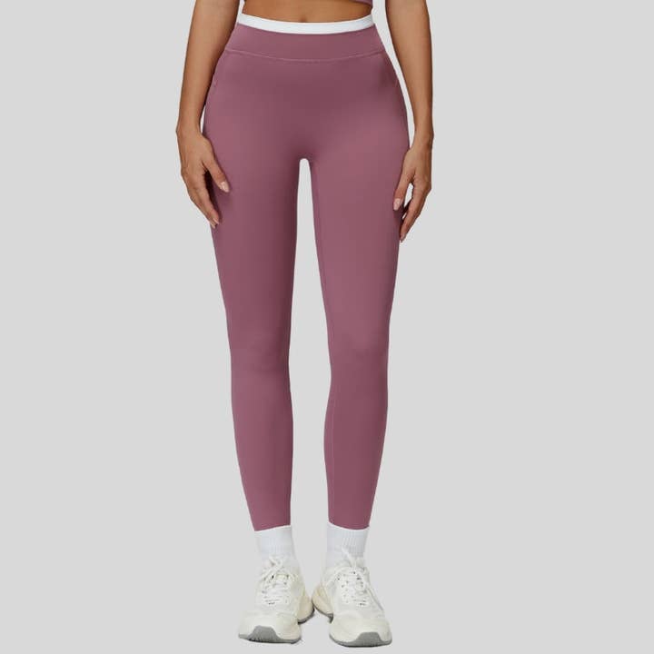 WONDERXFANS - Wholesale Athletic/lounge leggings – Women's - Contrast-colored sport leggings19