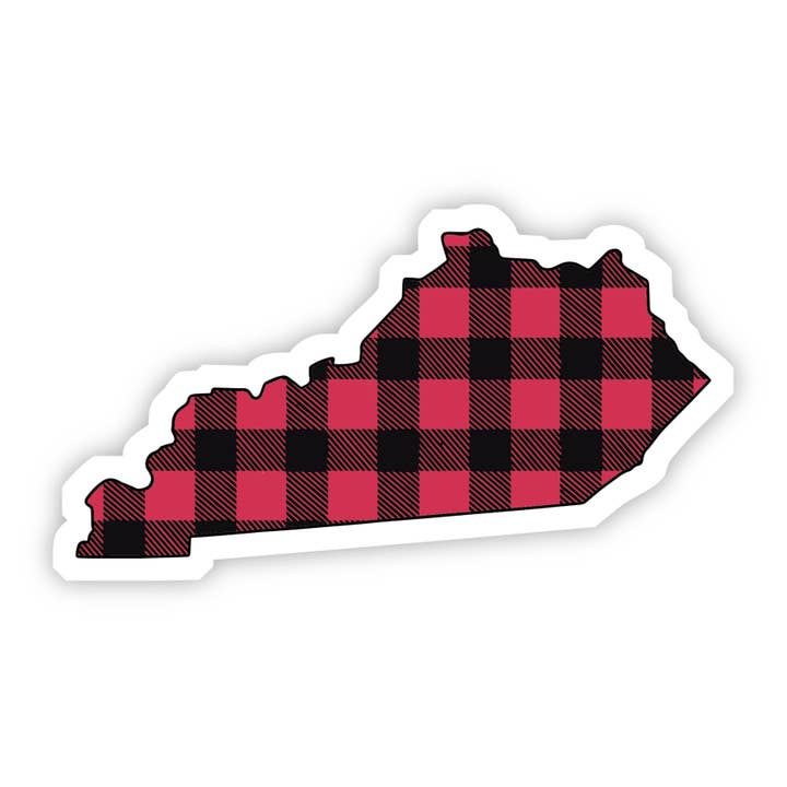 Kentucky Flannel Sticker for wholesale by Big Moods