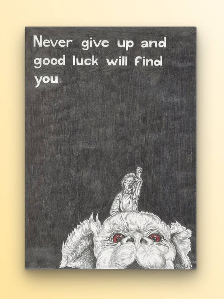 The Never Ending Story PRINT (12 x 16) for wholesale by Paper 8