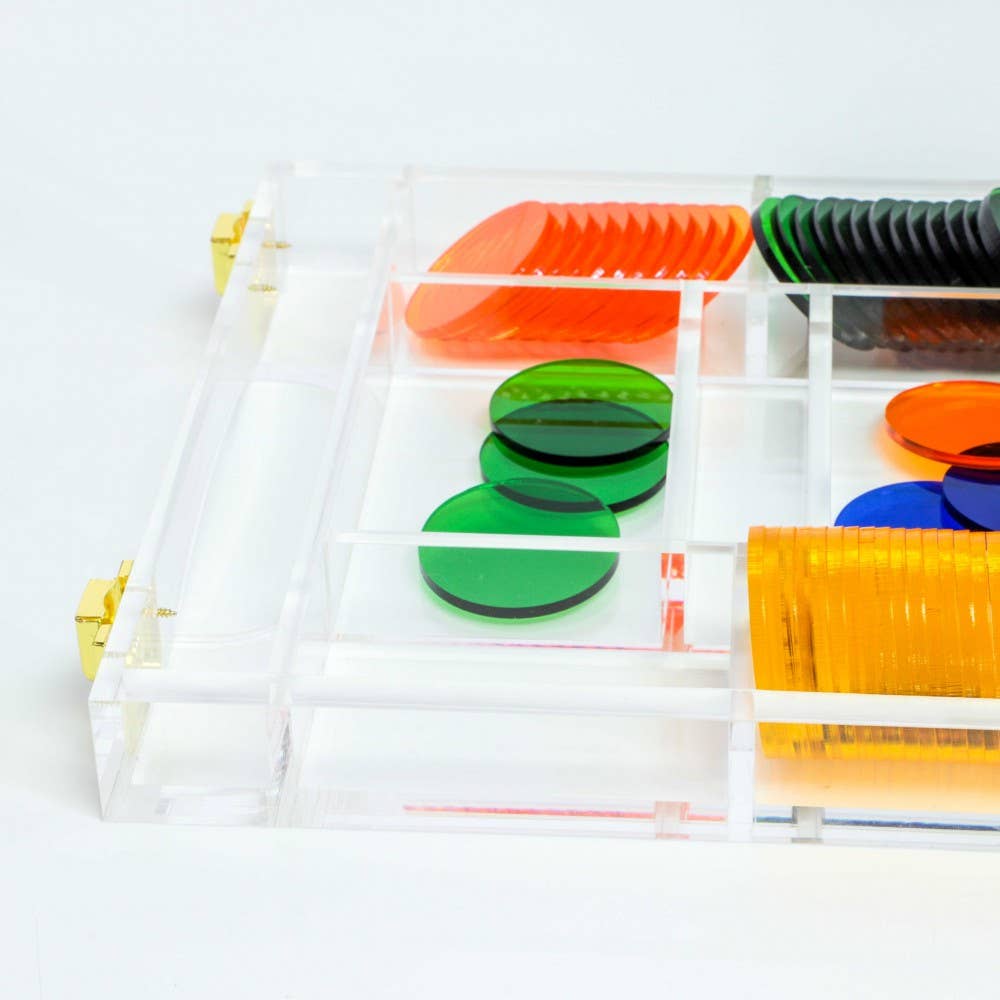 AULICA - Wholesale Card Game - Acrylic poker game4