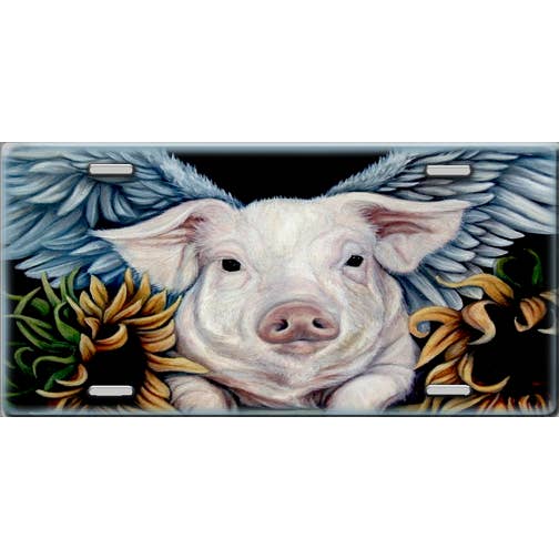 Make It Yours - Wholesale Sign - When Pigs Fly License Plate