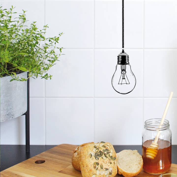 Glow - 15x15cm Tile Stickers - Set of 2 for wholesale by Boubouki