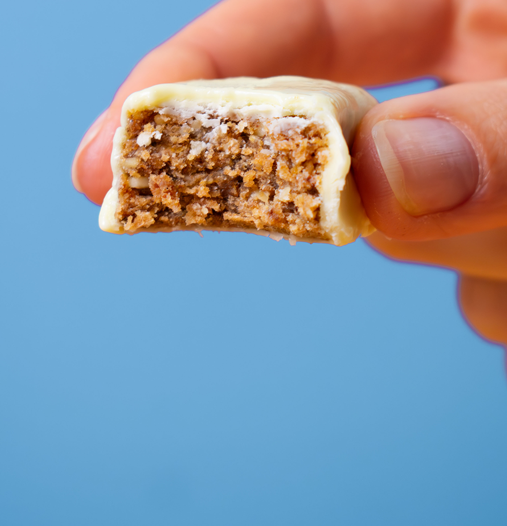 treatfuls – Doces cobertos de chocolate por atacado – Barra de bolo de limão com chocolate branco orgânica, vegana e sem glúten4