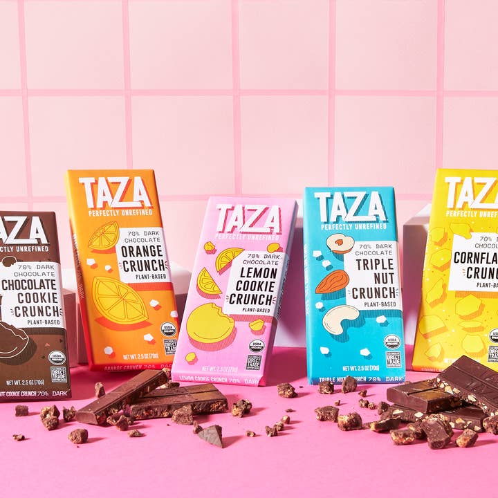 Taza Chocolate - Wholesale Chocolate Bar - Chocolate Cookie Crunch