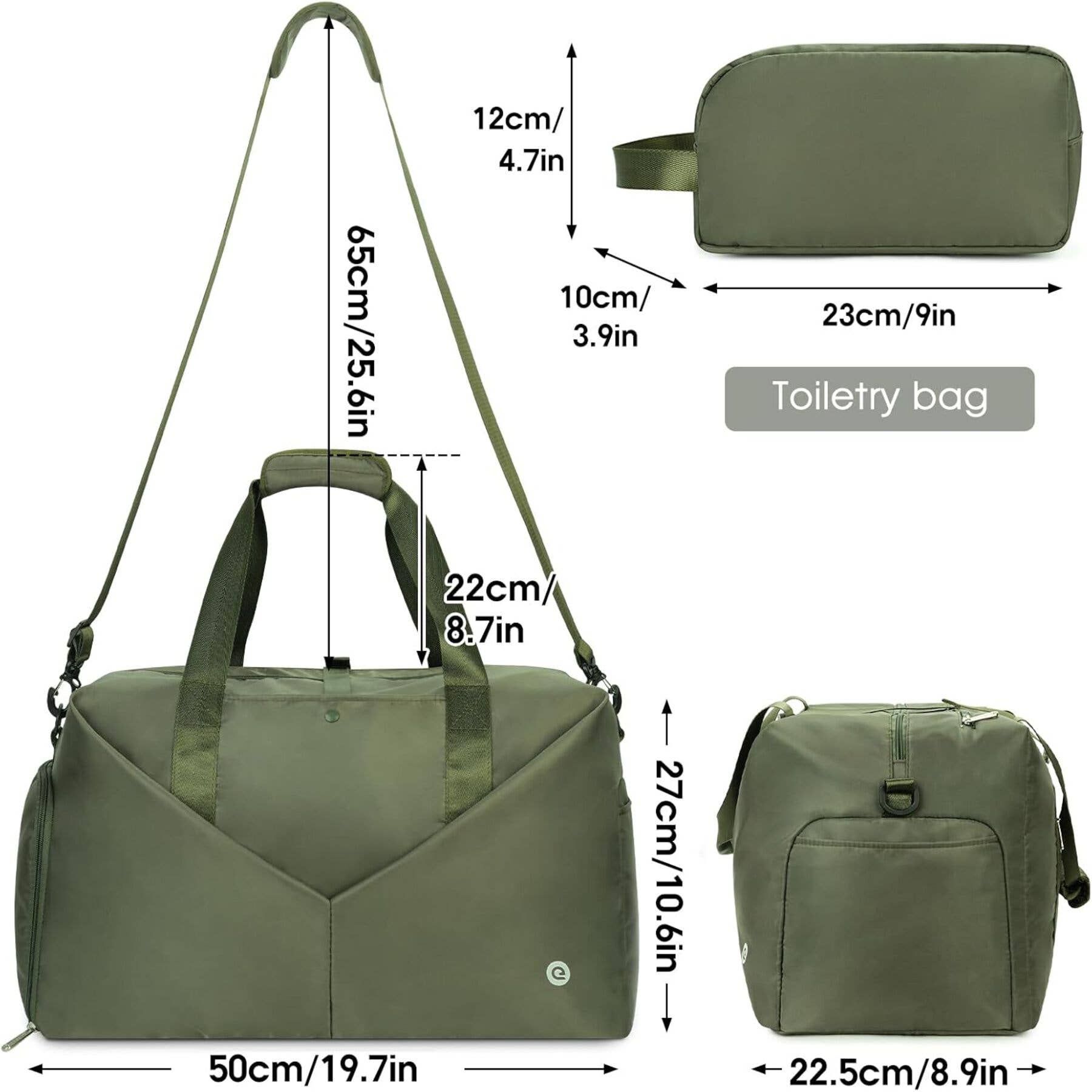 wandf – Großhandel Weekender-Tasche – Damen – Ceneda 20" Sporttasche mit Nassfach und Schuhfach27