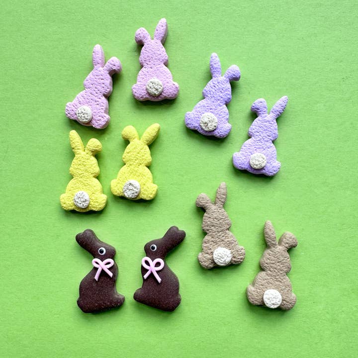 Pendientes conejito para venta al por mayor de Tiger Moth Goods