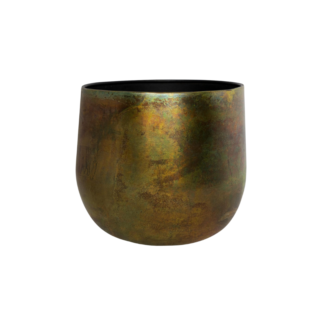 Oasis of Life - Wholesale Plant Pot - Planter Elisa Vintage Green – D39xH33cm – Stylish Green Flower Pot – Decorative Planter in Vintage Look – High-Quality Pot for Houseplants & Terrace Plants0