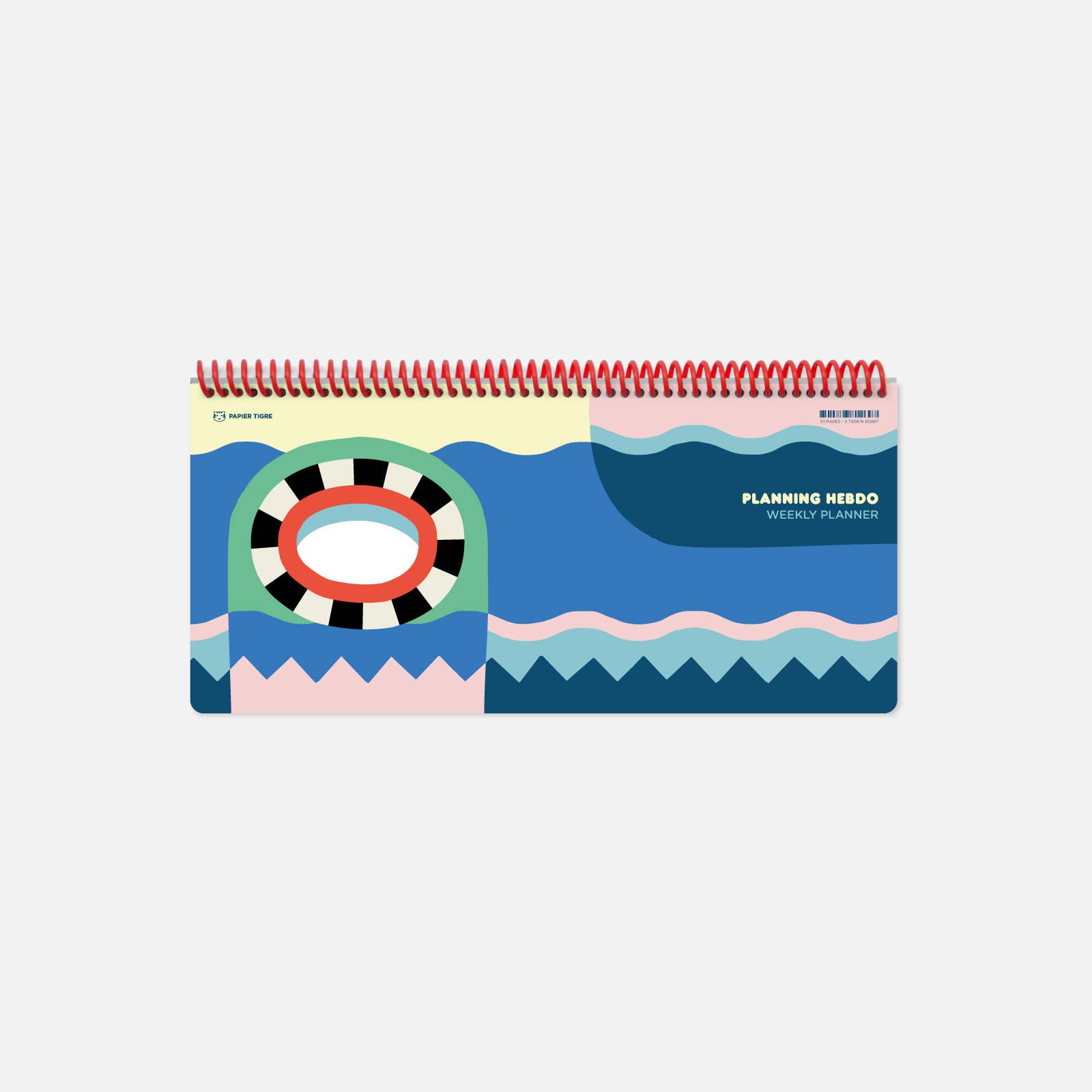 Papier Tigre - Wholesale Planner - Weekly Planner - Pool - Bold0