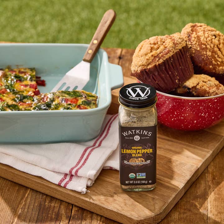 The Watkins Co. - Wholesale Dried Spice Mix - Organic Lemon Pepper Blend, 3.6 oz2