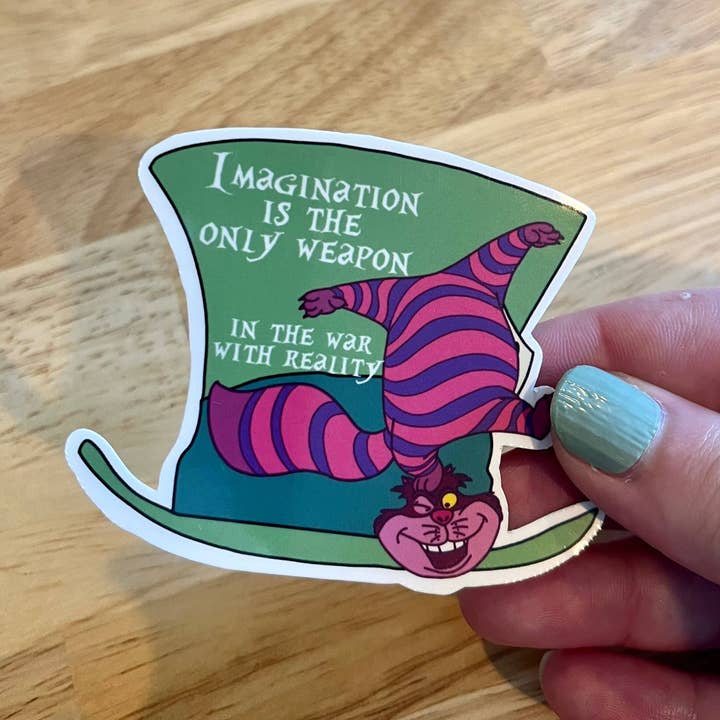 Gato Cheshire, Disney, Autocolante de Vinil, Alice no País das Maravilhas por atacado de Graceful Darkness, LLC