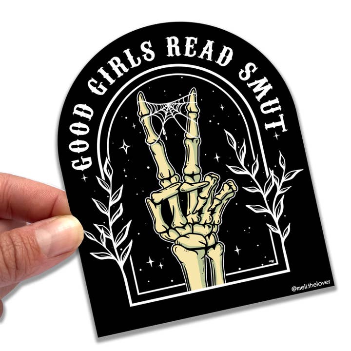 Stickers Waterproof Vinyl - Good Girls Read Smut for wholesale by Meli TheLover