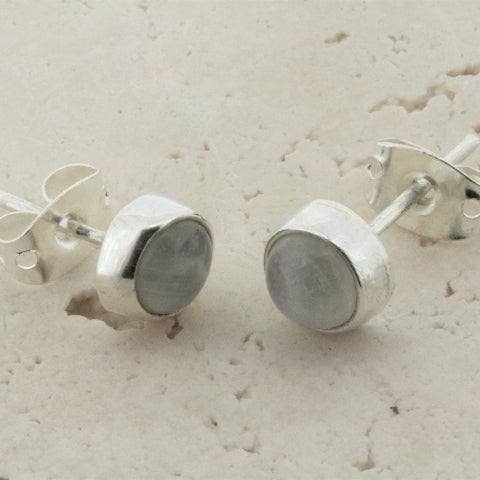 Makers & Providers - Vente Clous d'oreille - Clou Moonstone, 6 mm1