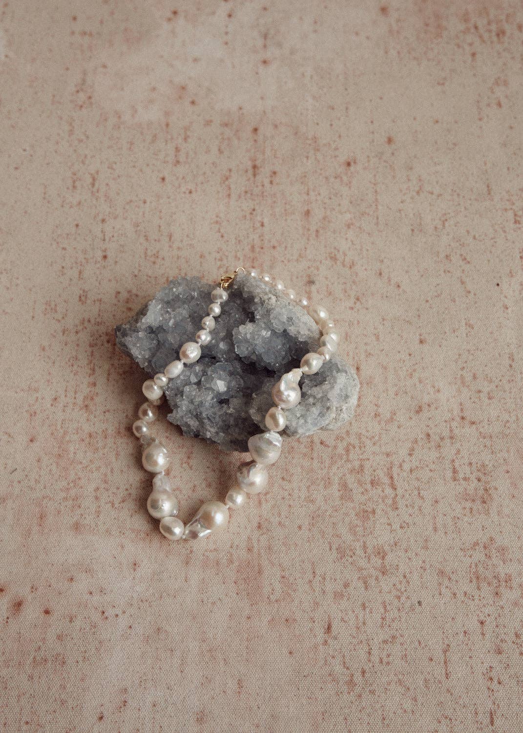 Dove Grey Accessories - Wholesale Beaded/Pearl Necklace - ASHER BAROQUE PEARL NECKLACE3