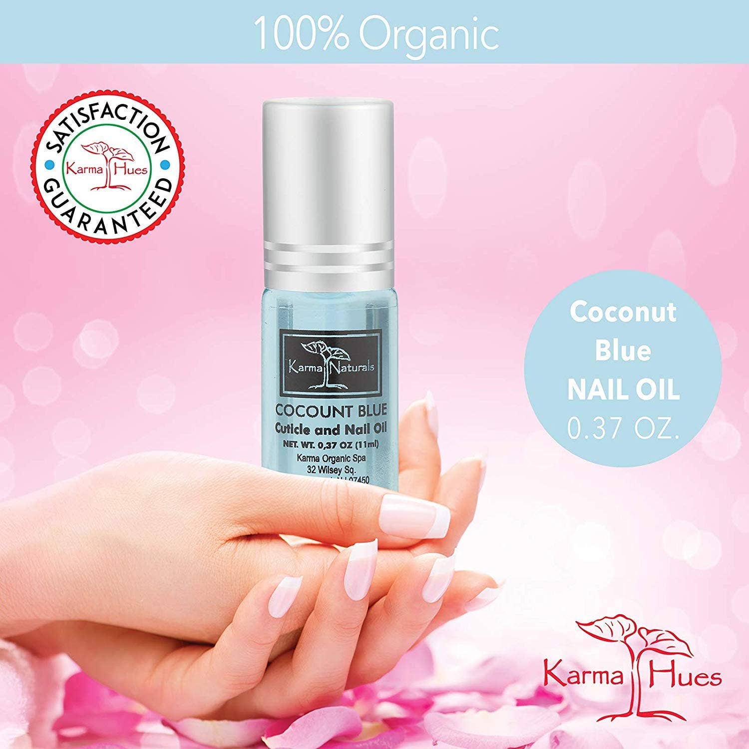 Karma Organic spa - Wholesale Cuticle Oil - Karma Organic Coconut Cuticle Oil - Moisturize, Softens3