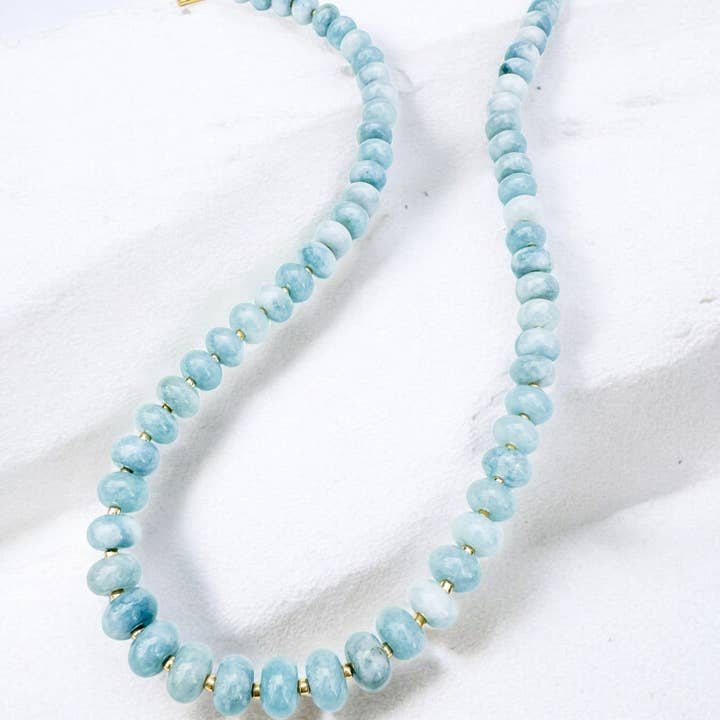 Fed ædelstensperlekæde jaspis for engroshandel hos ETHICGOODS