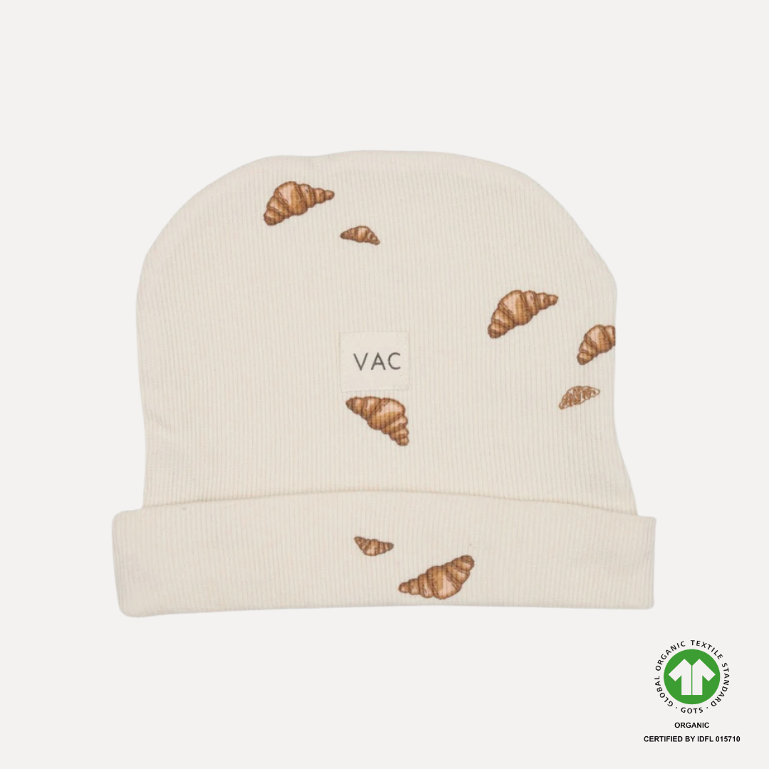 VACVAC studio – wholesale Beanie – Kids – BOWIE beanie - Croissant mini print0