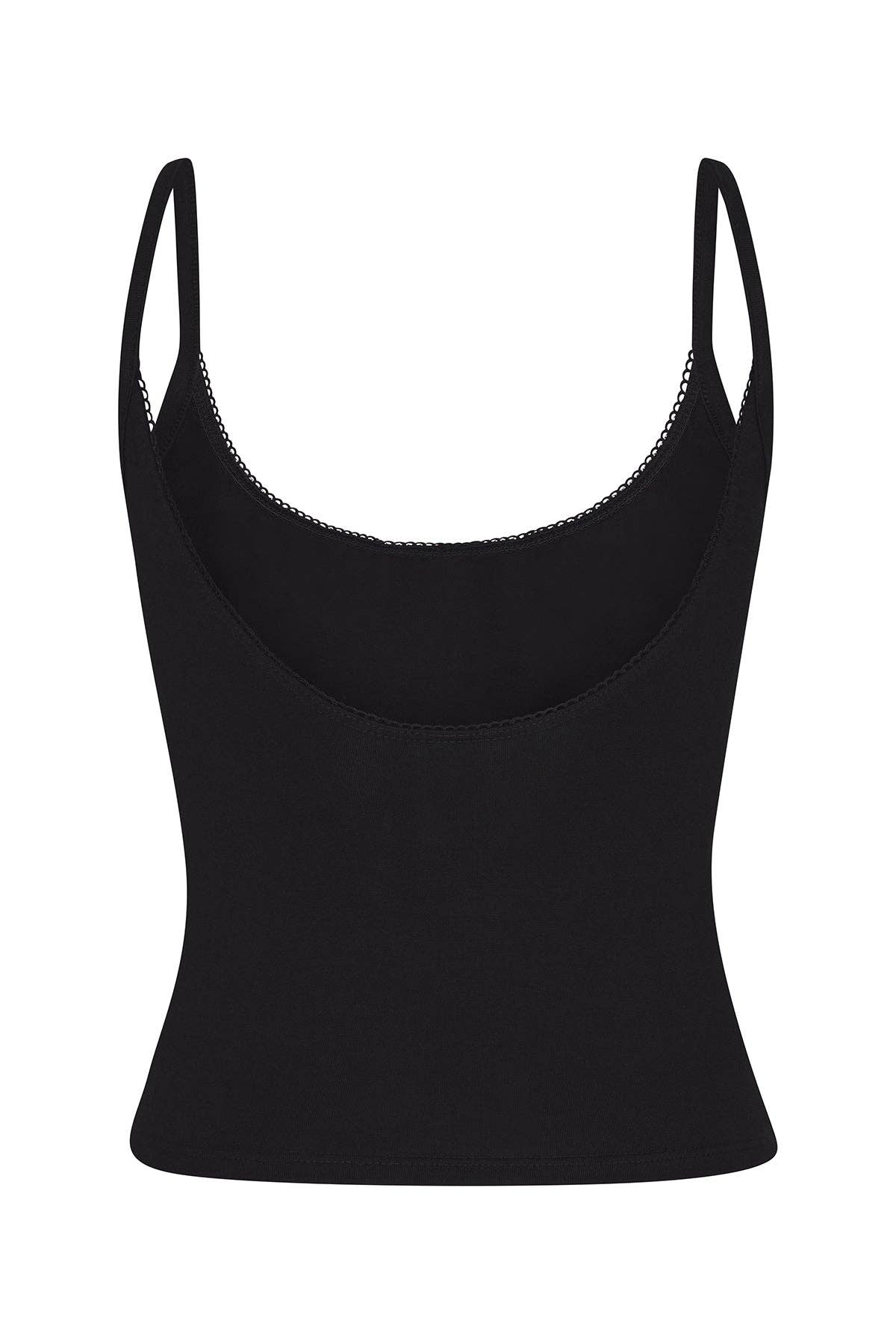 Onyx CAMI MIT U-AUSSCHNITT AUS ONYX für den Großhandel auf Faire2