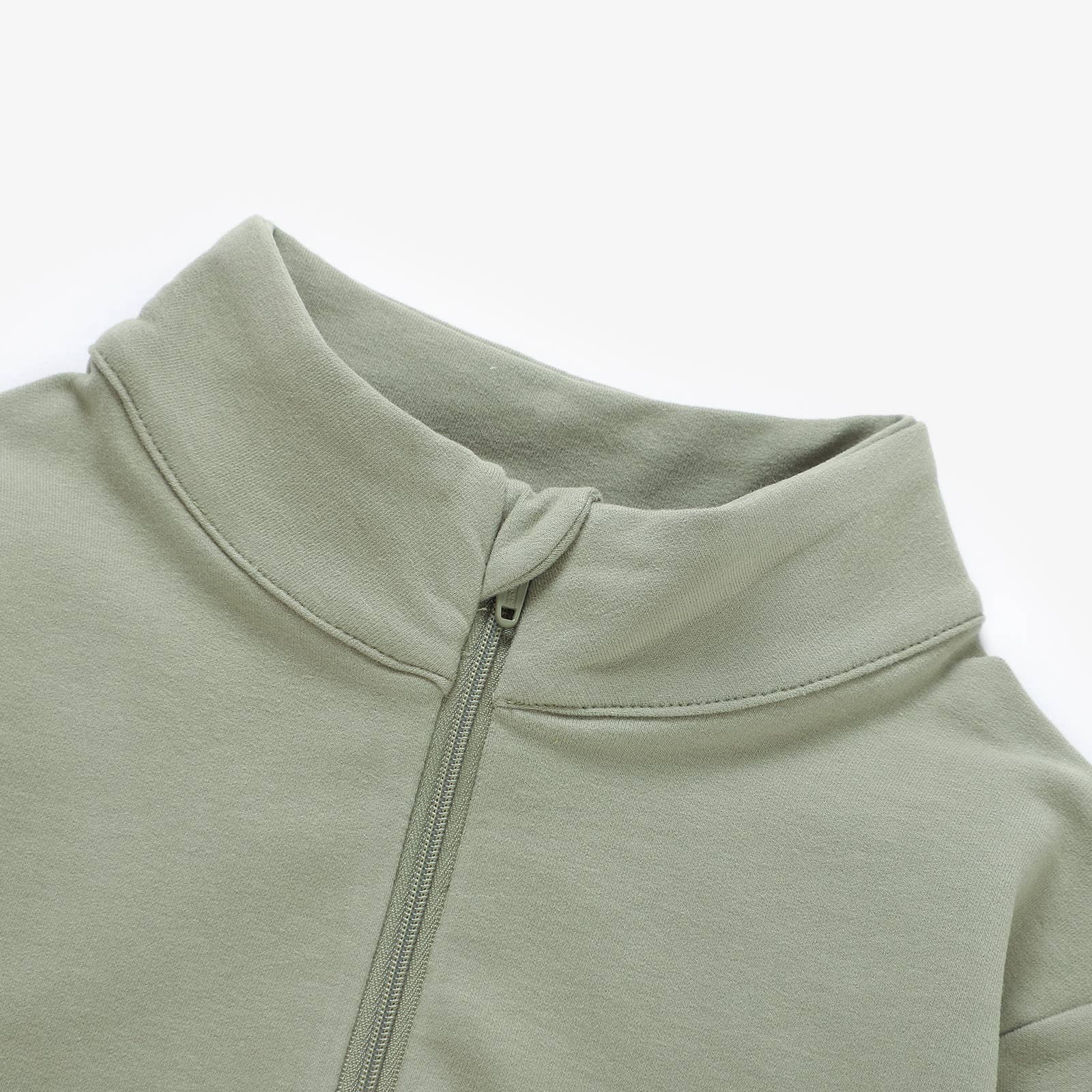 Almond Bud - Vente Ensemble haut et pantalon – enfant - L'ensemble de jogging de plage en coton biologique French Terry4