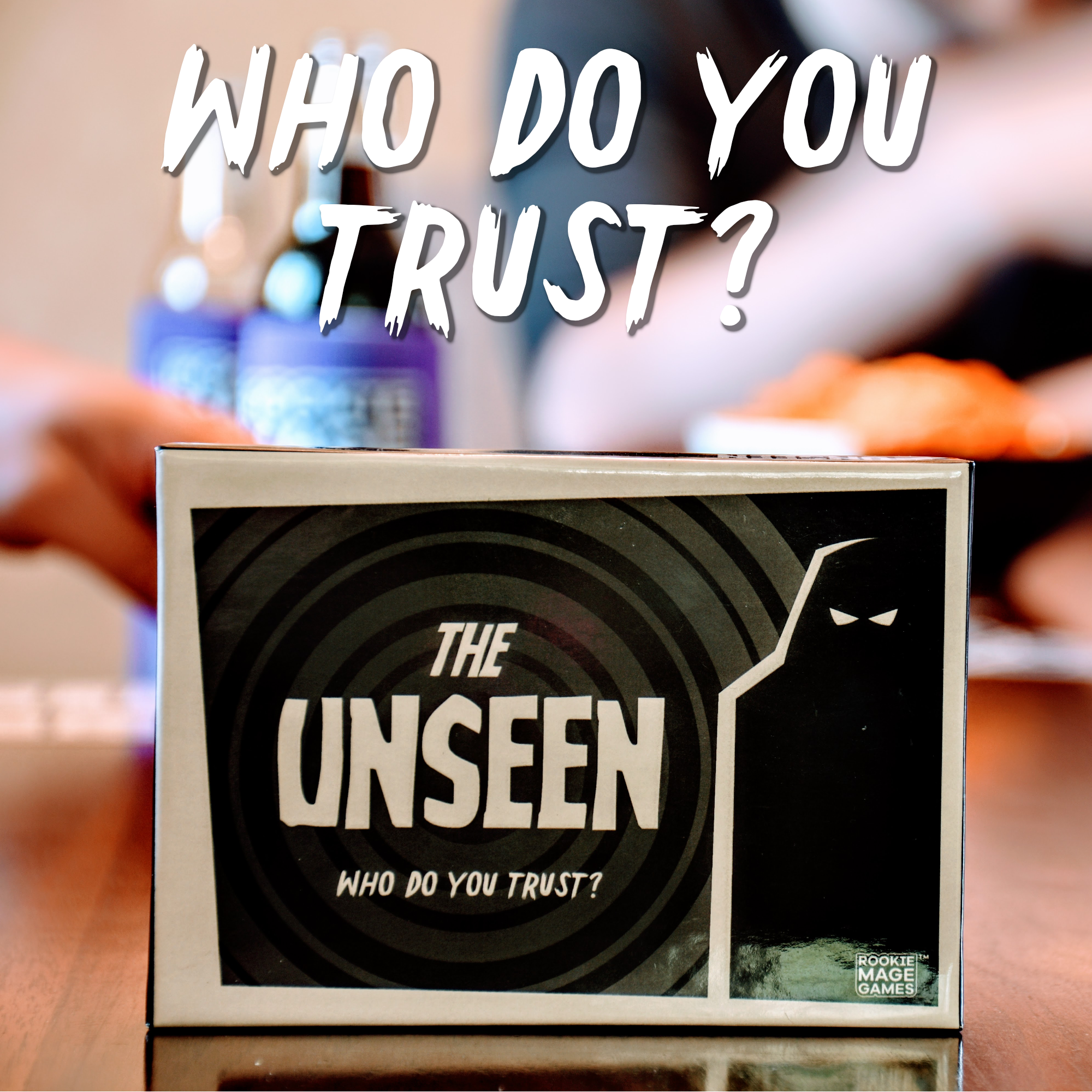Rookie Mage Games - Wholesale Card Game - The Unseen - An Adult Party Game of Secret Identities with L3