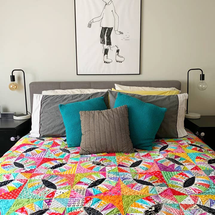 emma jean jansen - Wholesale Craft tool - • Wholesale - Pickled Orange Peel Quilt Template Set8