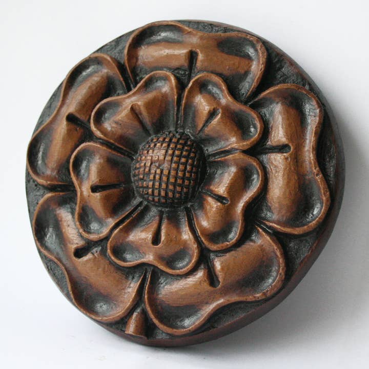 Oakapple Designs Ltd - Wholesale Decorative Figurine - English Tudor Rose - Reproduction Medieval Cathedral Carving2