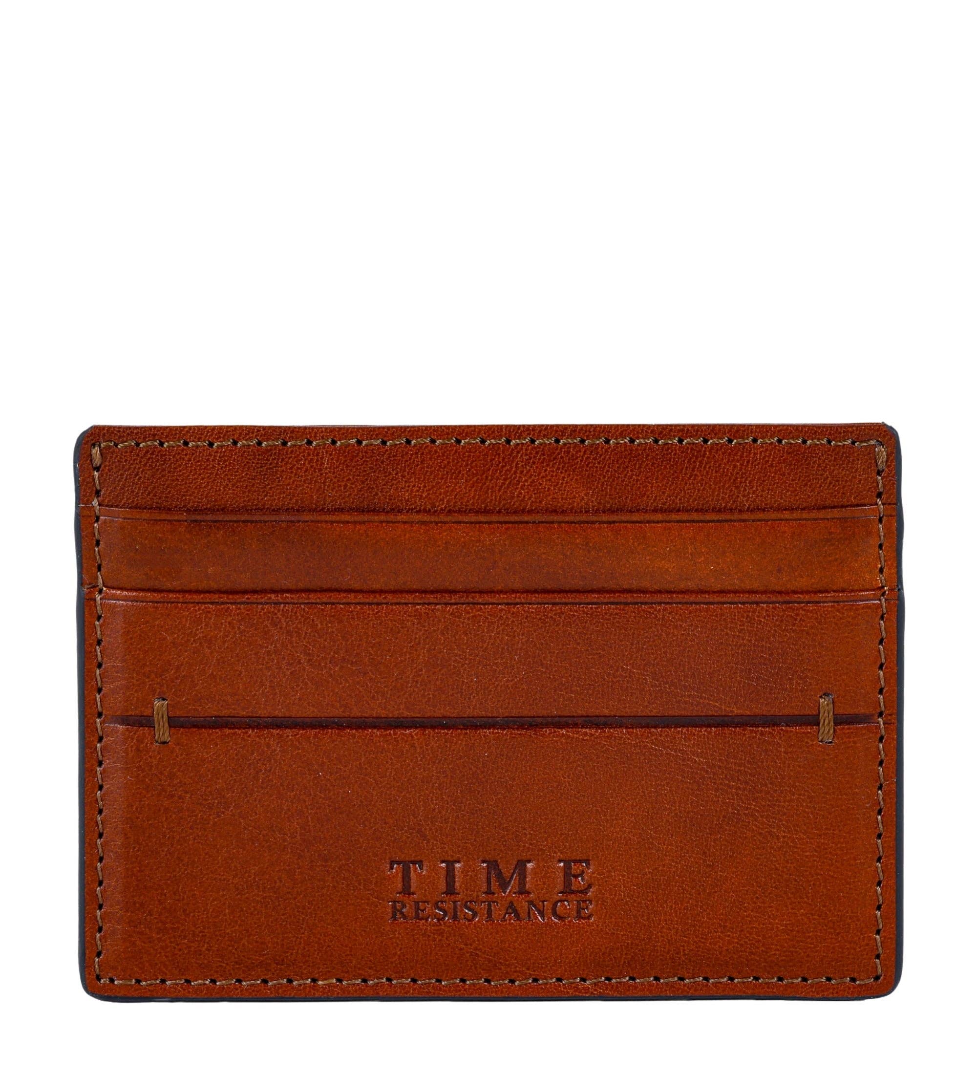 Time Resistance - Wholesale Pasjeshouder - Uniseks - Leren creditcardhouder en visitekaarthouder - Fireflies10