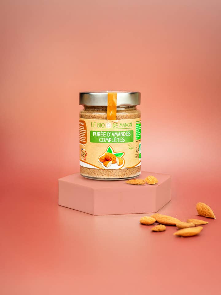 Puré de almendras enteras para venta al por mayor de Le bio de Manon