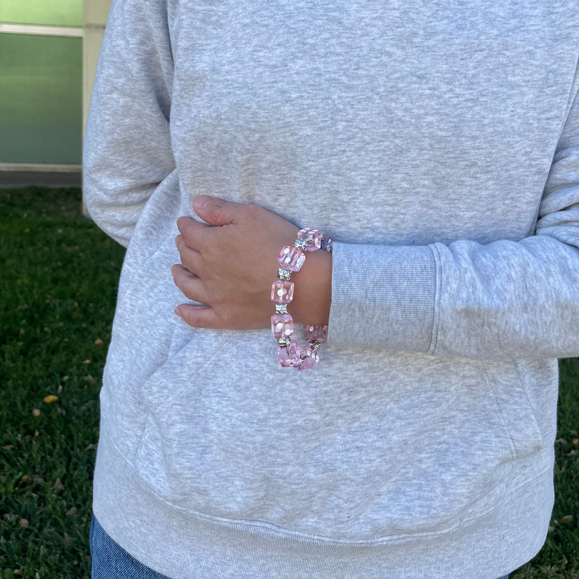 Fiona Accessories - Wholesale Beaded Bracelet - Dice Bunco Beaded Bracelet, Casino Game Night Gift Shop Idea14