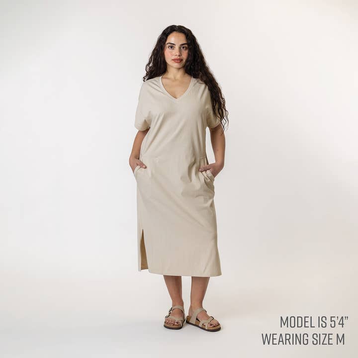 Maggie's Organics - Wholesale Dress - Women's - Organic Cotton - Kaftan Dress1