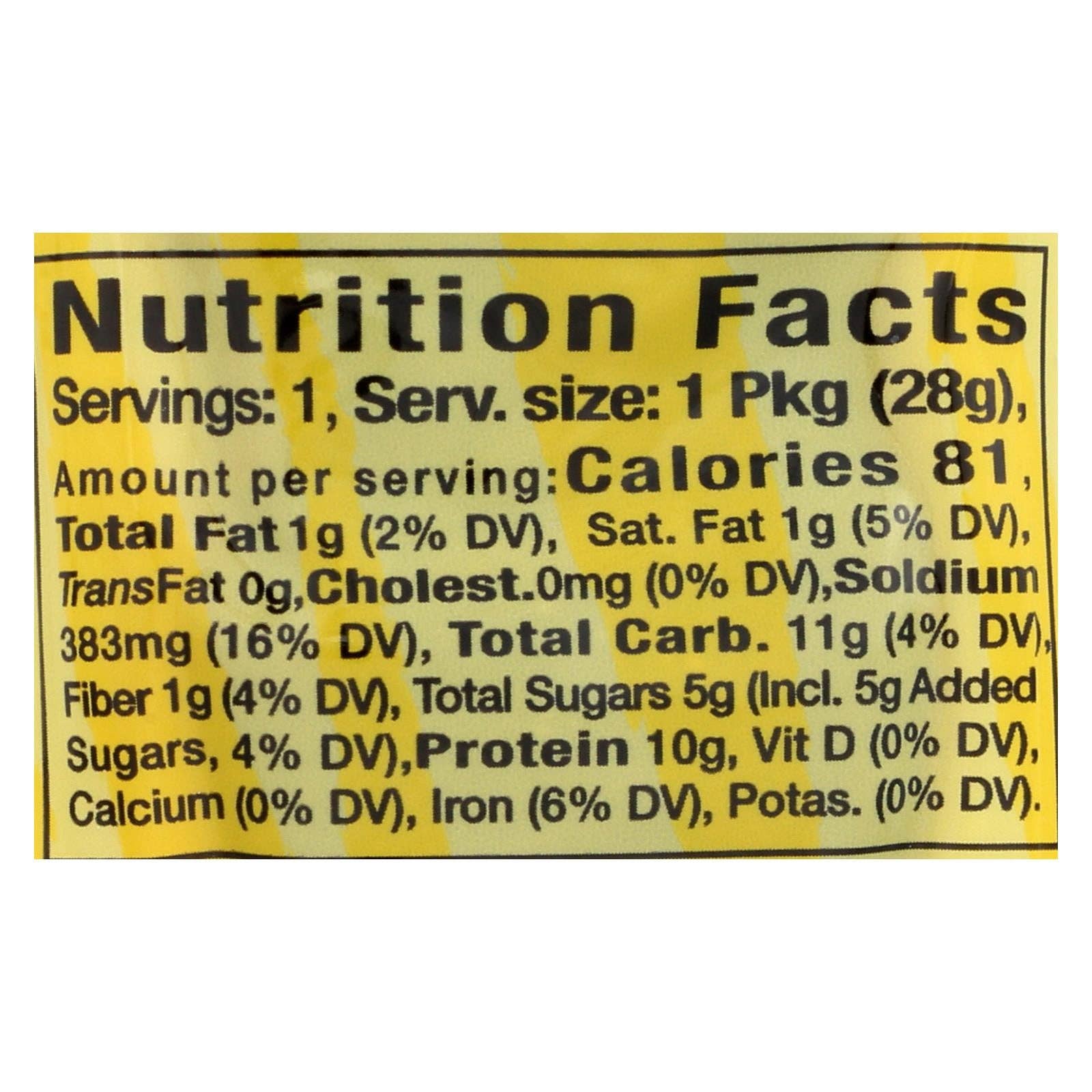 Everyday Supply Co - Wholesale Jerky - Primal Strips Vegan Jerky - Texas BBQ Soy - 1 Oz (24 Pack)1