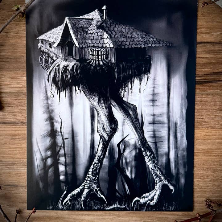 Signum Somnia - Wholesale Art Print - Baba Yaga's Cabin Art Print