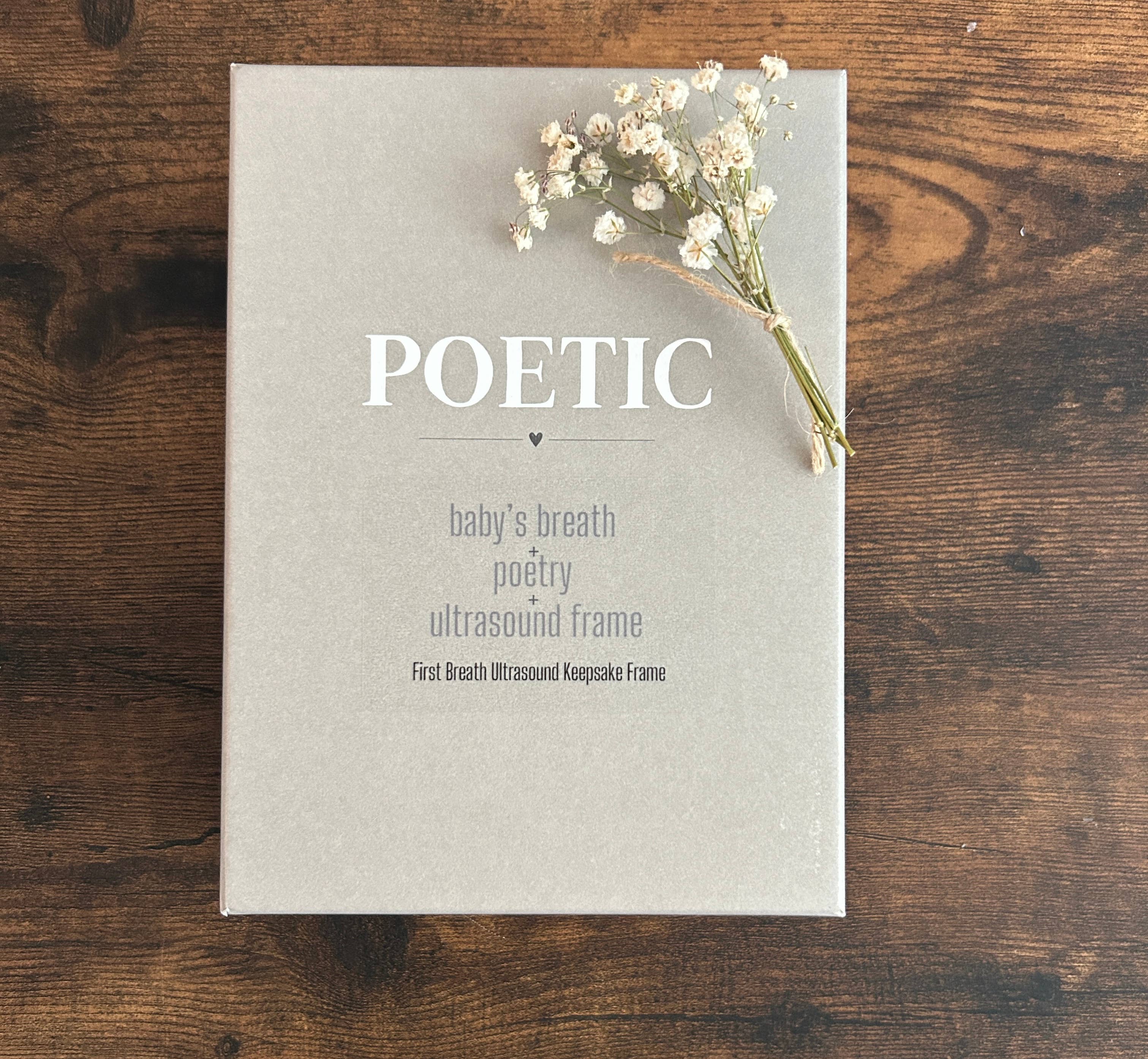 The Grandparent Gift Co. Inc. - Wholesale Picture Frame - First Breath Ultrasound Keepsake Frame 4x6 Shadow Box 81003